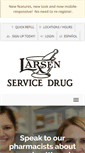 Mobile Screenshot of larsenservicedrug.com